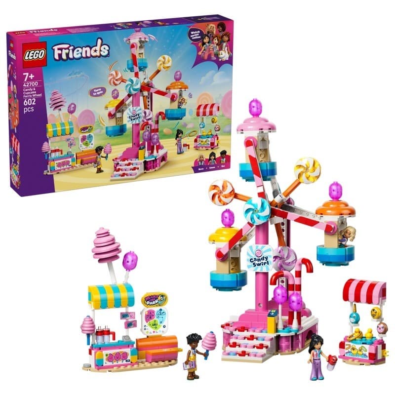 LEGO - RODA-GIGANTE COM DOCES E CUPCAKES 42700