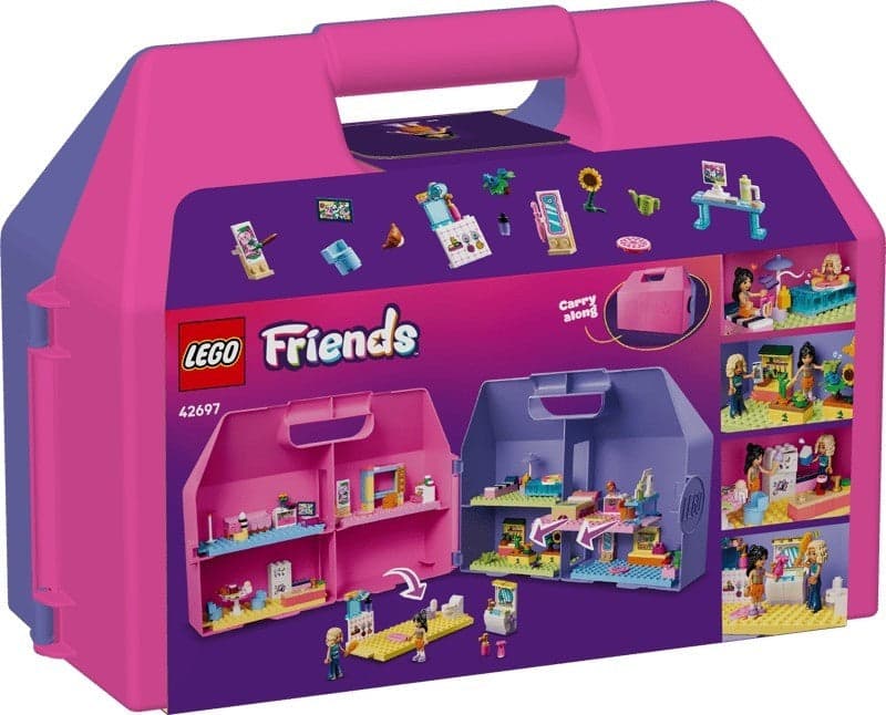 LEGO - MALA COM CASA DE BONECAS CRIATIVA 42697