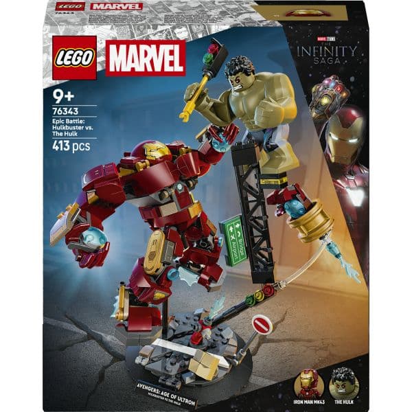LEGO Marvel Batalha Épica: Hulkbuster contra Hulk - 76343
