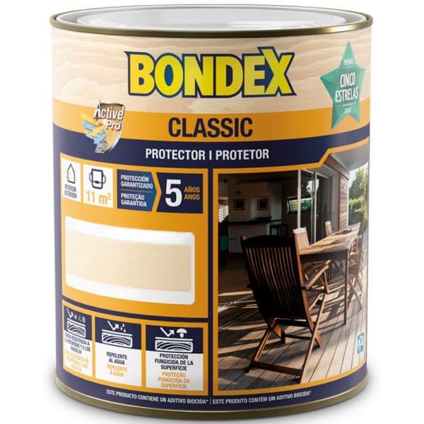 Bondex Acetinado Incolor 5L - 4390-900-13