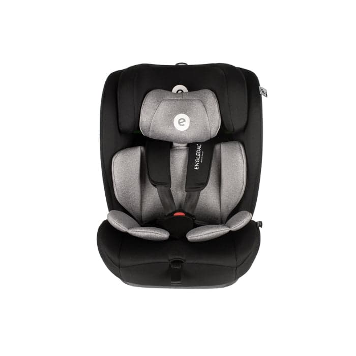 Cadeira Auto I-SIZE 76-150cm Engledak Nuka Black Grey