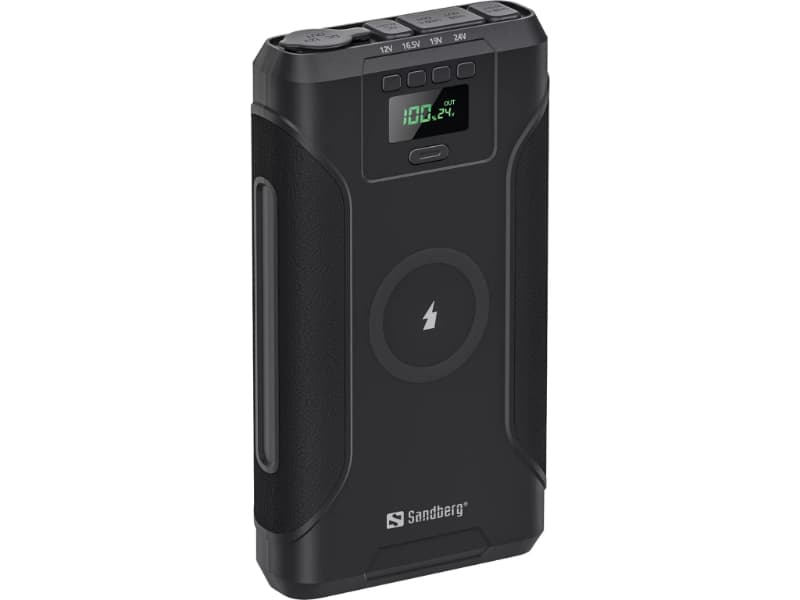 Powerbank 76800 mAh 7-em-1 - Sandberg Survivor - MEGAONLINE