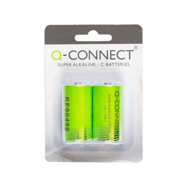 Q-Connect Pilhas Alcalinas C 2 Un.