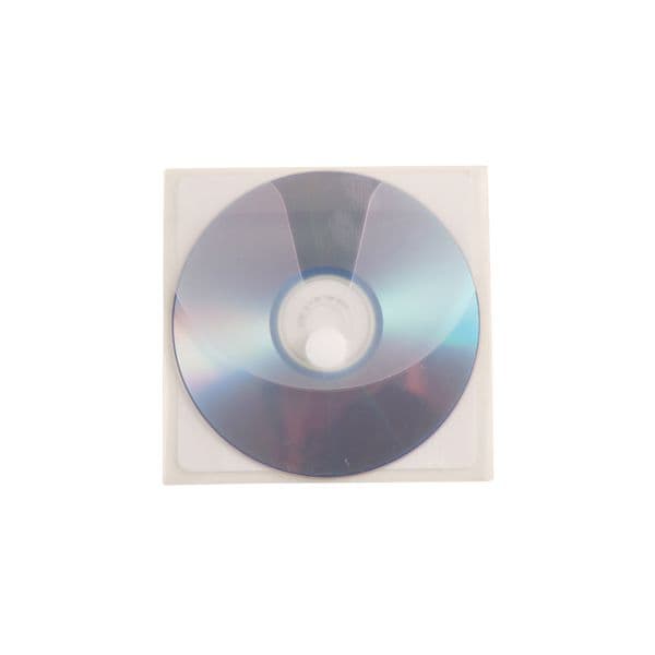 Q-Connect Bolsa Auto-adesiva CD/DVD Clear - KF-03299