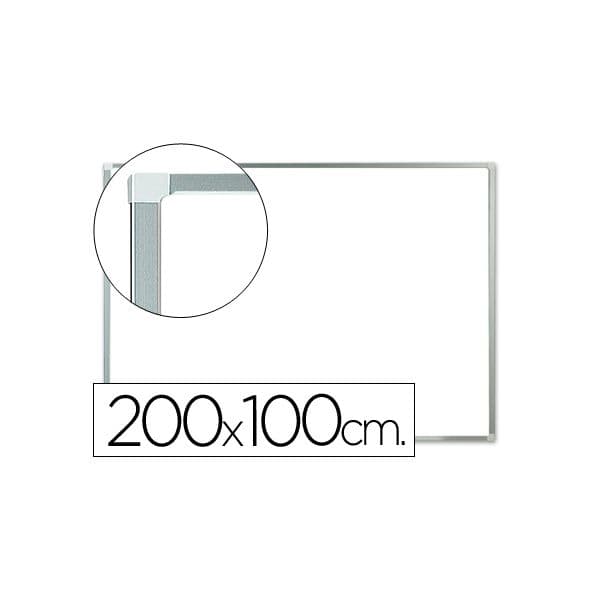 Q-Connect Quadro Branco Melamina Magnético 200x100cm - 33670