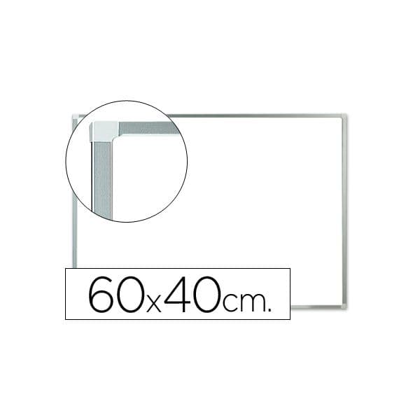 Q-Connect Quadro Branco Melamina 600x400mm Moldura Alumínio - KF04152