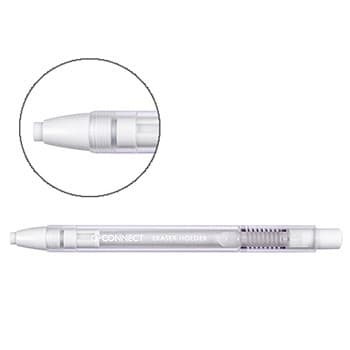 Q-connect Borracha Tipo Caneta Branco 2 Un.