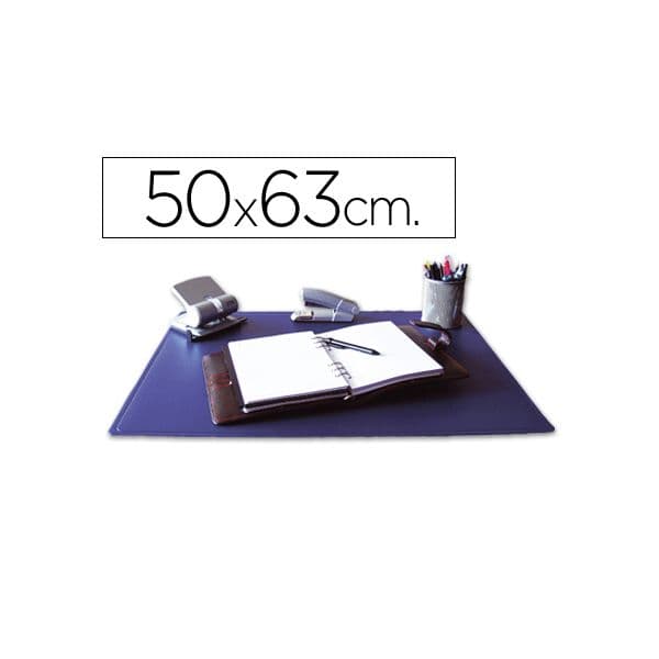 Q-Connect Base Secretária 500x630mm Azul - KF26805