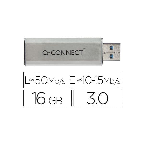Q-CONNECT Pen Drive Usb Flash 16Gb 3.0 - OFF075565CE