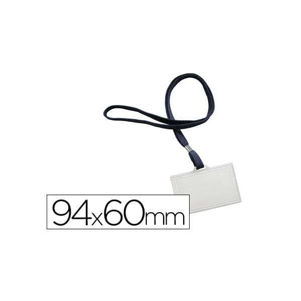 Q-connect Identificadores com Cordão Plano Azul - 152885