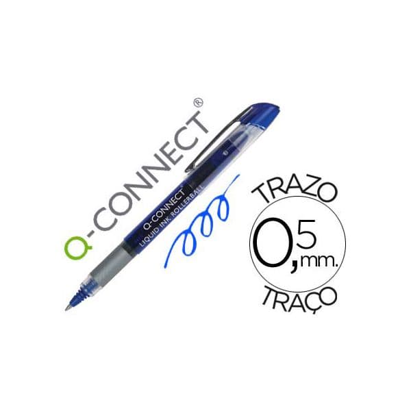 Q-connect Marcador Roller Ball Azul 0,7 mm - OFF072036CE