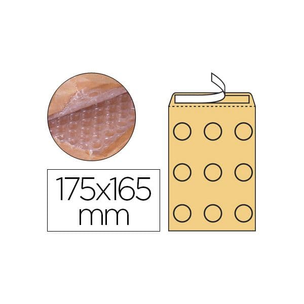 Q-Connect 100 un. Envelopes Bolhas CD 200x175mm - KF16588