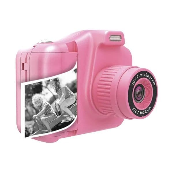 Denver KPC-1370P/KCA-1370P Câmara Digital Compacta com Impressora Térmica Rosa