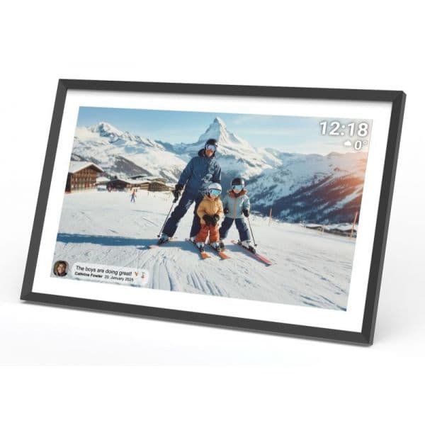 Denver Moldura Digital Frameo PFF-1081 10.1" Wi-Fi 16GB Preto