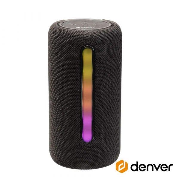 Denver BTL-330B Coluna Bluetooth FM/AUX/USB/SD/TWS Preto