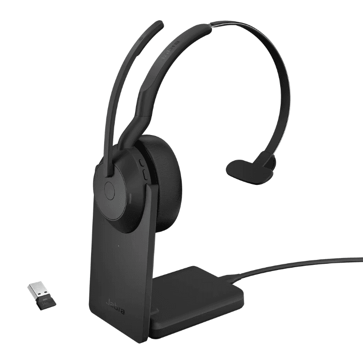 Jabra Auscultadores Bluetooth Evolve2 55 Preto - 25599-999-989