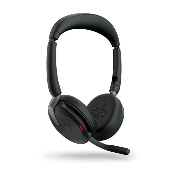 Jabra Evolve2 65 Flex MS Stereo com Base de Carregamento sem Fios Preto - 26699-999-889