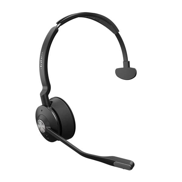 Jabra Ganchos e Pontas de Gel para Auscultadores Engage 65/75/SE 55/65/75 Mono (2x Ganchos, 2x Pontas de Gel, Preto)