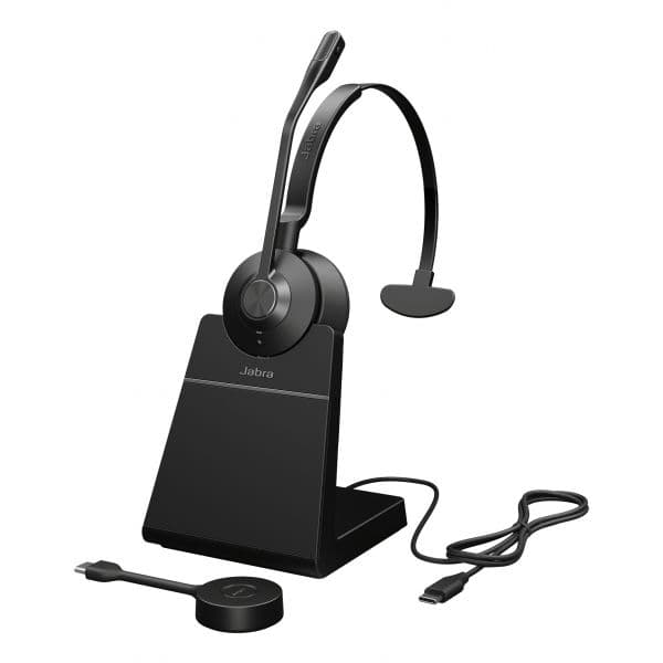 Jabra Engage 55 SE USB-C UC Mono com Suporte de Carregamento