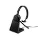 Jabra Evolve 65 TE Auscultadores Mono com Microfone, Bluetooth 5.2, USB-A Link 390a, MS, Preto