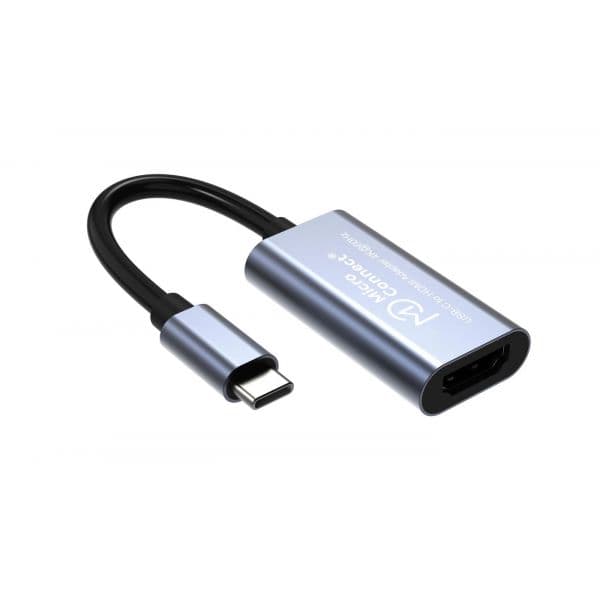 MicroConnect Adaptador USB-C para HDMI 4K 60Hz Preto
