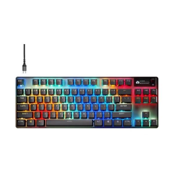 SteelSeries Apex Pro TKL Wireless Gen 3 OmniPoint 3.0 Preto Wireless US