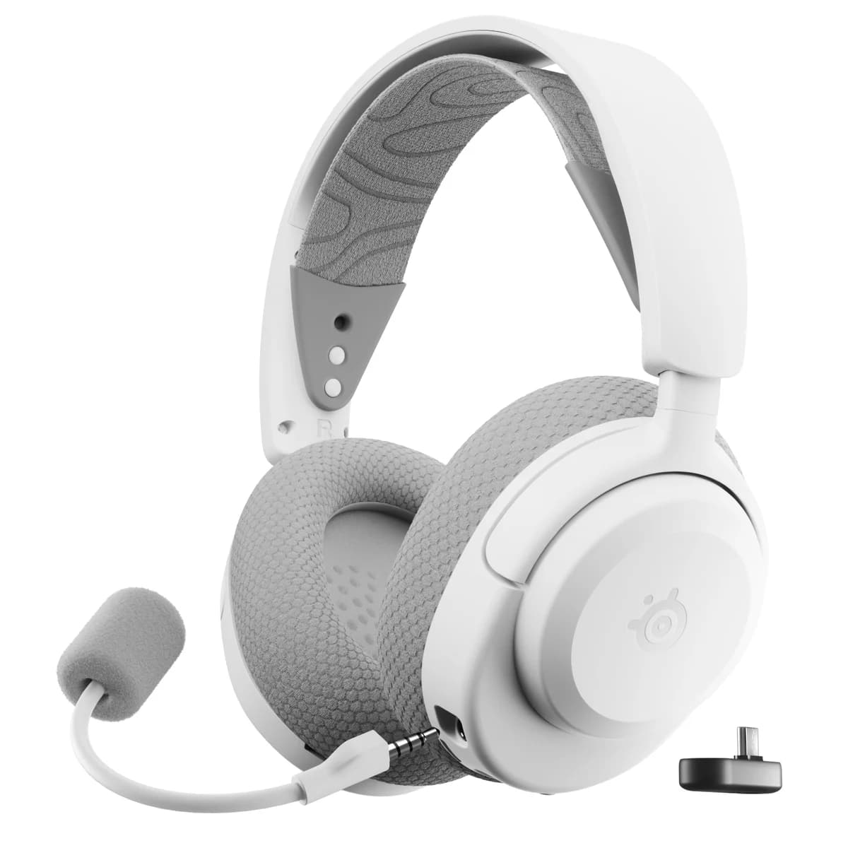 Headset Steelseries Arctis Nova 3P Wireless/Bluetooth Branco