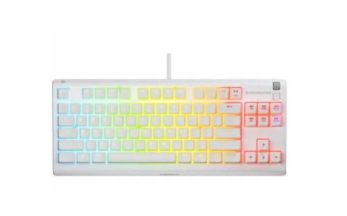 SteelSeries Apex 3 TKL Whisper Quiet Branco US