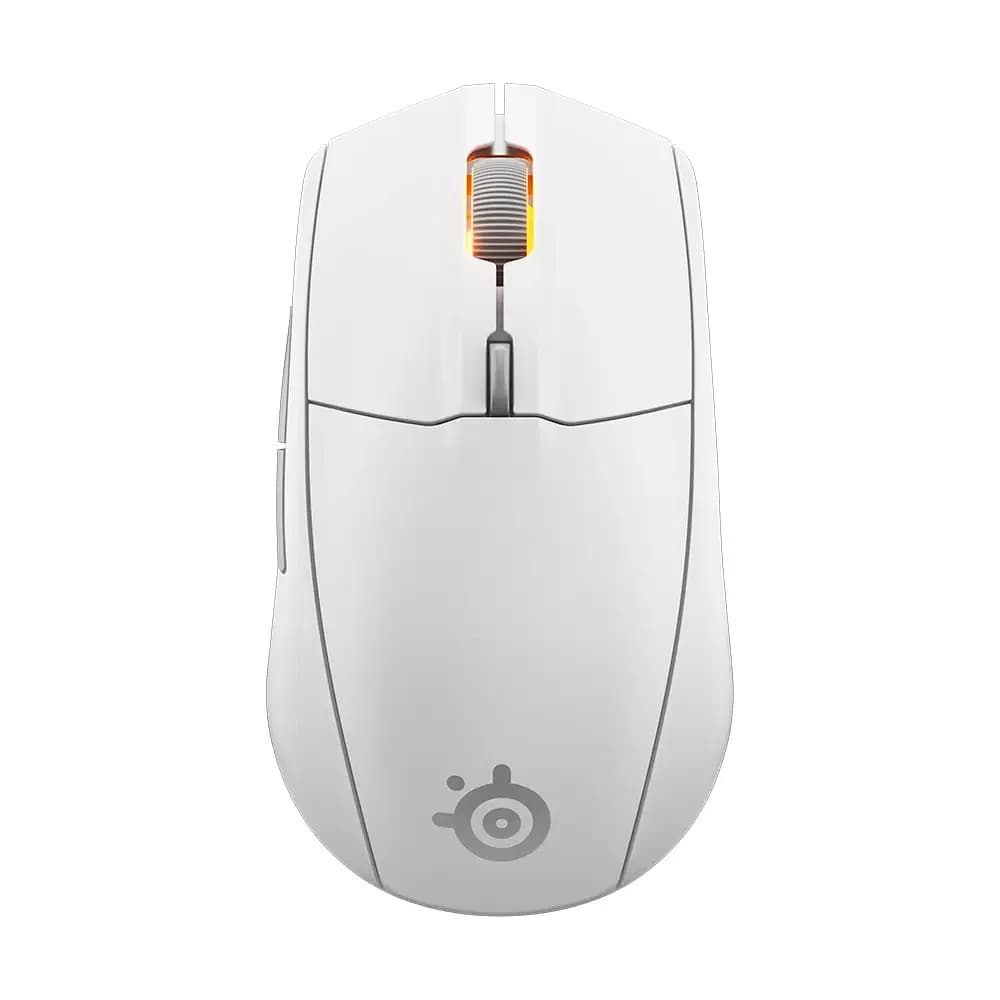 Rato Steelseries Rival 3 Wireless/Bluetooth Gen2 Branco