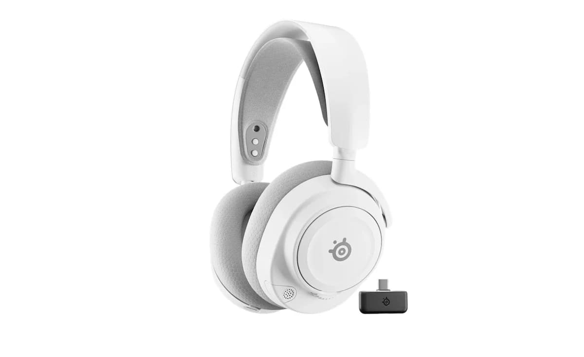SteelSeries Arctis Nova 7P Gen 2 Branco Wireless PC/PS4/PS5/Nintendo Switch