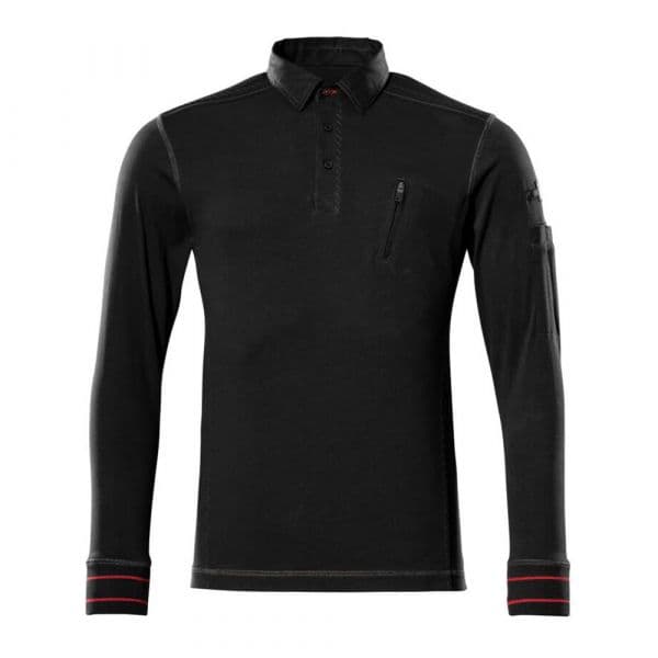 Mascot Frontline 50352 Short Sleeve Polo Sweatshirt Preto L