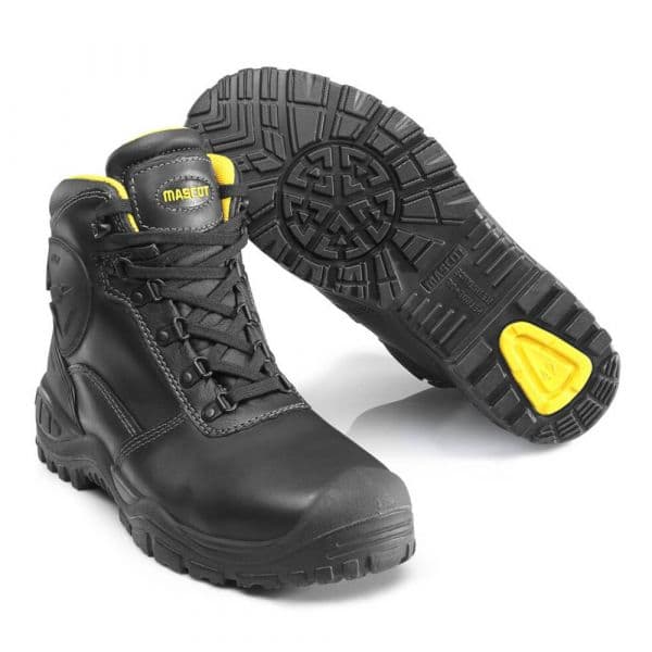 Mascot Footwear Industry F0165 High Top Safety Boots Preto EU 47