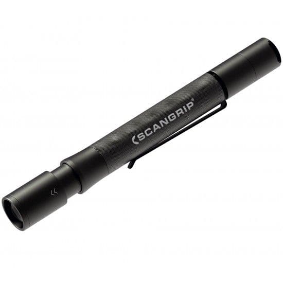 Scangrip Lanterna Flash Pen R Recarregável com Modo Boost 300 Lumens, Preta