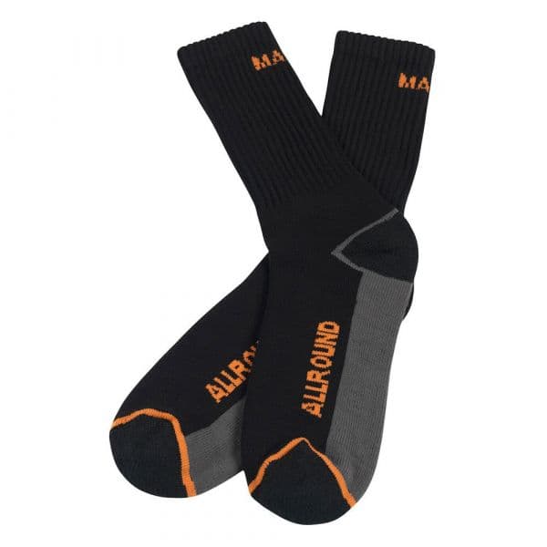 Mascot Complete 50454 Pack 3 Long Socks Preto EU 39-43