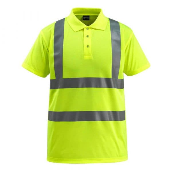 Mascot Safe Light 50593 Short Sleeve Polo Amarelo 3XL