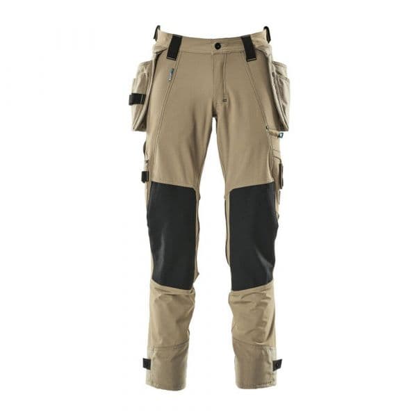 Mascot Advanced 17031 Big Trousers With Hanging Pockets Castanho 51 / 35