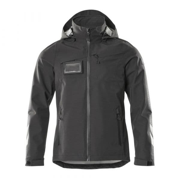 Mascot Accelerate 18301 Jacket With Outer Lining Hood Preto M