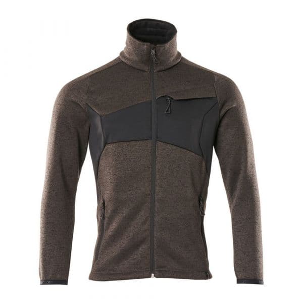Mascot Accelerate 18105 Full Zip Sweatshirt Castanho 4XL Homem