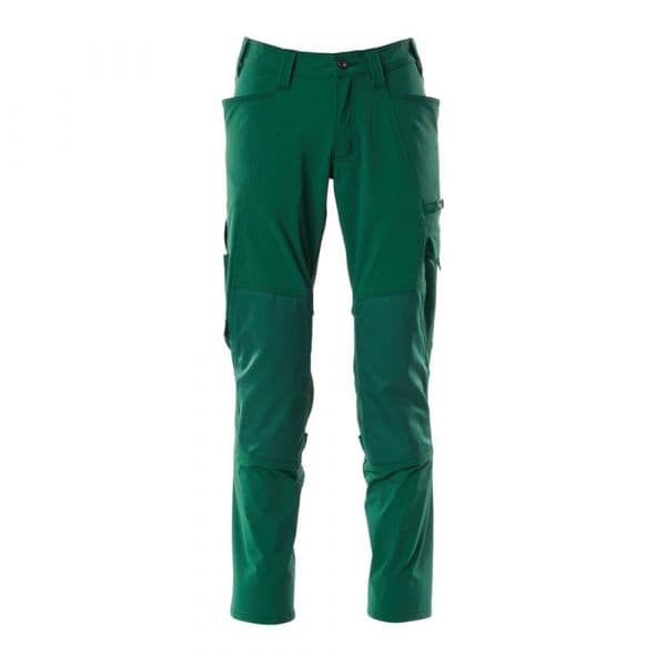 Mascot Accelerate 18079 Big Trousers With Knee Pad Pockets Verde 50 / 35