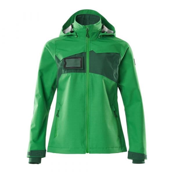 Mascot Accelerate 18311 Jacket With Outer Lining Hood Verde 2XL