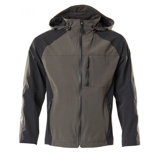 Mascot Unique 18601 Jacket With Outer Lining Hood Verde 3XL