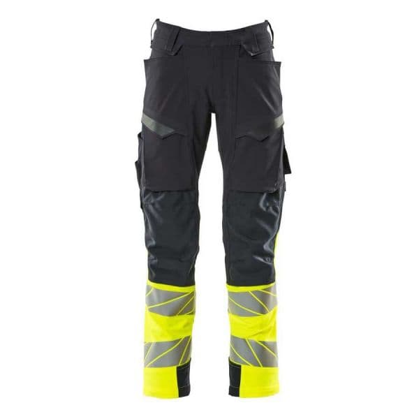 Mascot Accelerate Safe 19179 Big Trousers With Knee Pad Pockets Amarelo 60 / 35