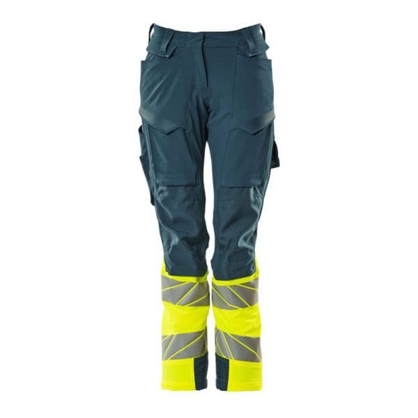Mascot Accelerate Safe 19178 Big Trousers With Knee Pad Pockets Azul 44 / 30