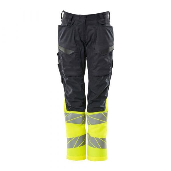 Mascot Accelerate Safe 19678 Big Trousers With Knee Pad Pockets Amarelo 44 / 30