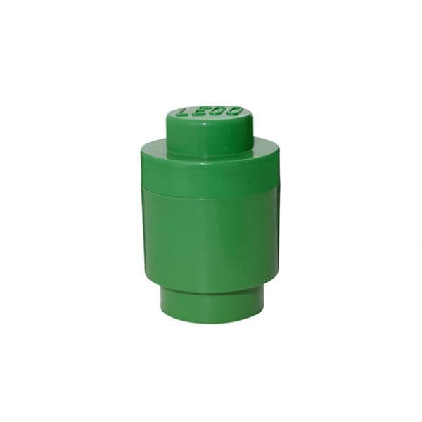 LEGO Caixa Guarda Legos Redonda Verde