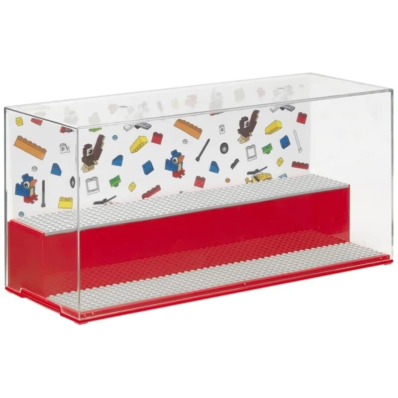 LEGO Play & Display Case Iconic - Vermelho