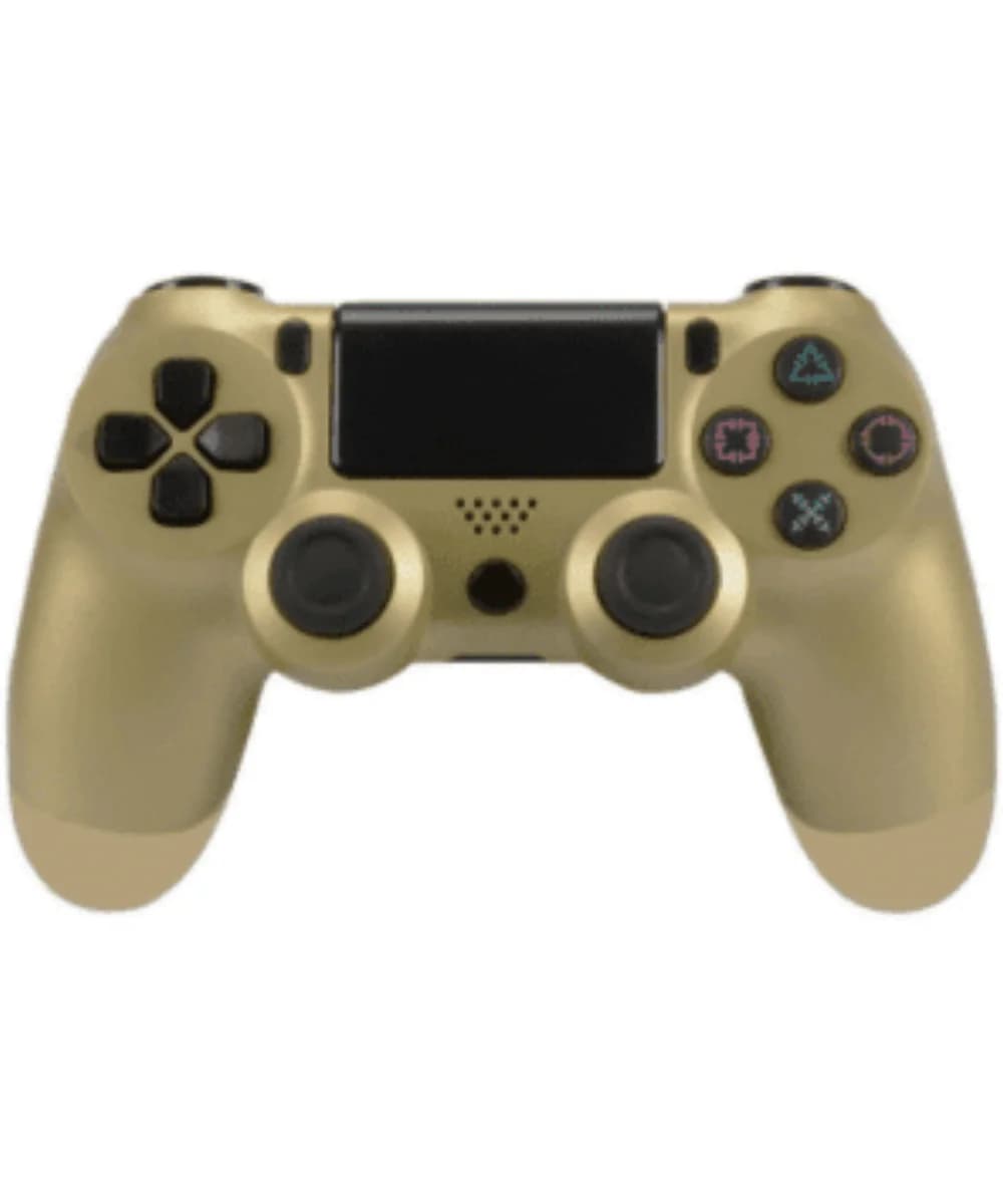 Comando para PS4 Compatível Wireless Dourado