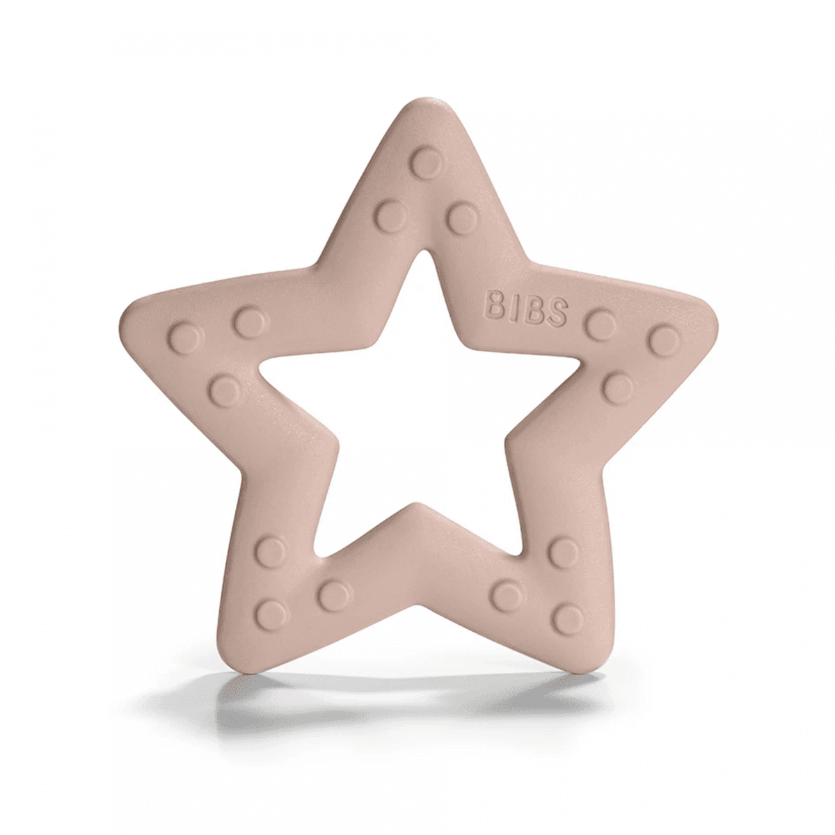BIBS Mordedor Baby Bitie Estrela Blush