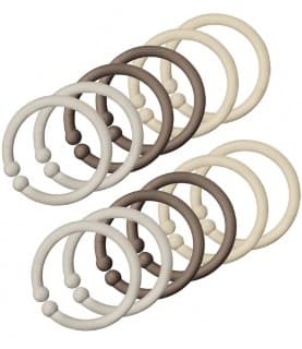 Bibs 12 Argolas Loops Sand/vanilla/dark Oak
