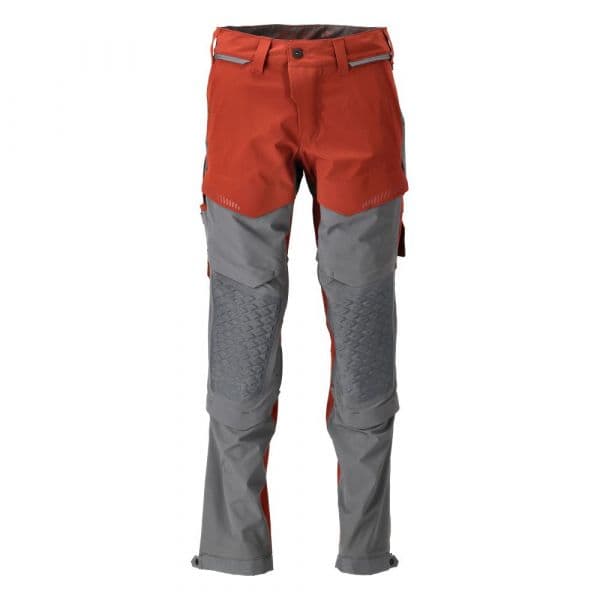Mascot Customized 22279 Big Trousers With Knee Pad Pockets Laranja 44 / 32